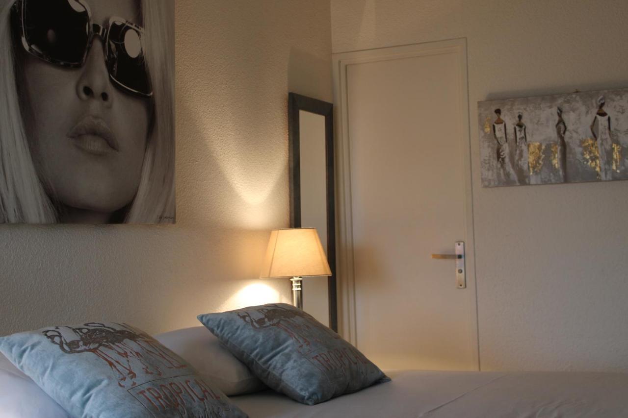 Brigitte Studio Centre Saint Tropez Parking Piscine Wifi Vue Mer Exterior foto